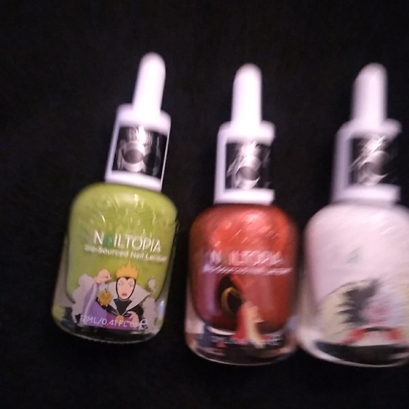 4 NAILTOPIA DISNEY Villains  nail polish limit edition  . - Picture 4 of 6